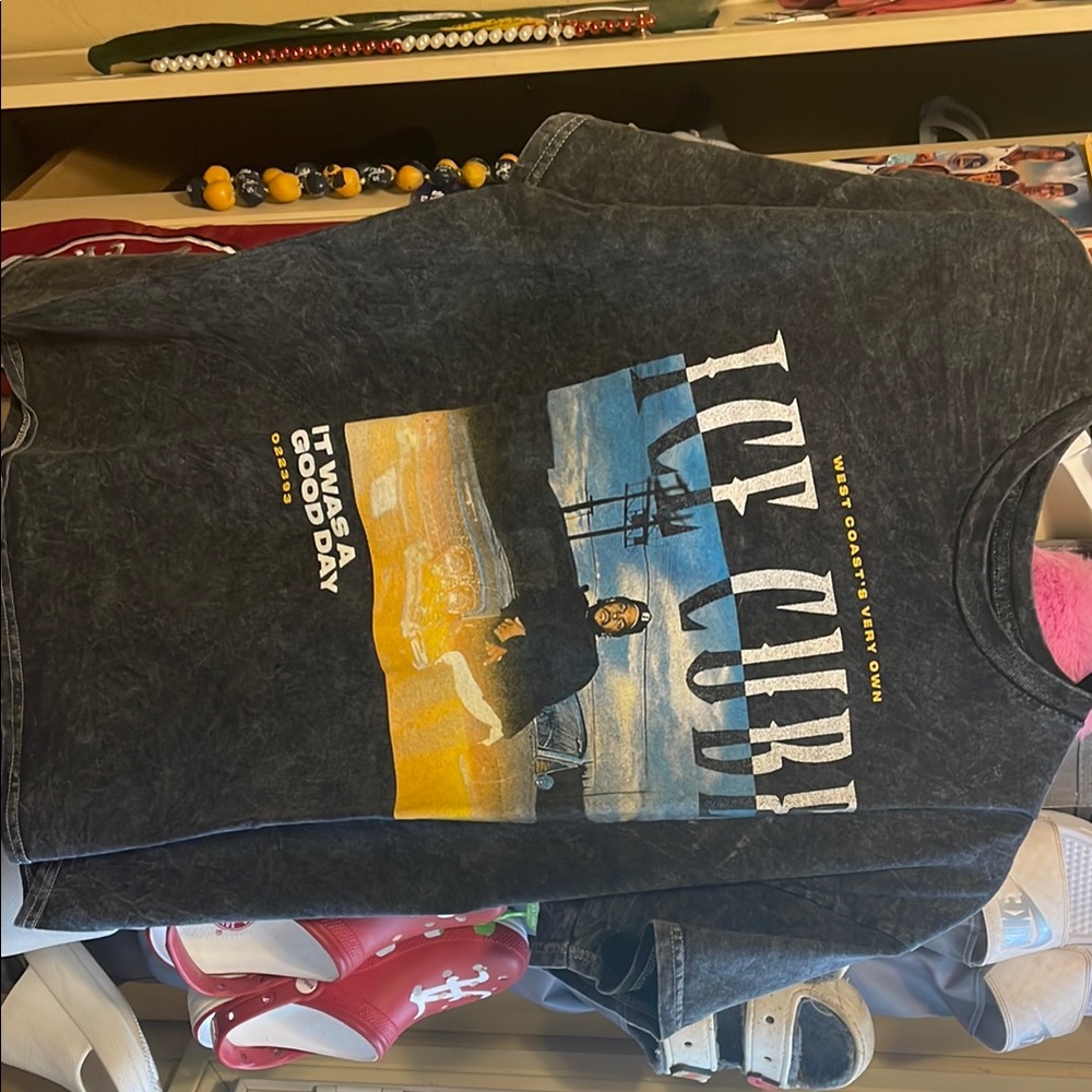 Ice Cube Graphic T-Shirt in Black